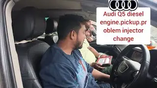 Audi Q5 diesel engine.pickup.problem injector change##@NaseemmotorWorkshop#&pound;