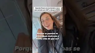 Quando ficam me enchendo o saco por estudar para o SAT - #shorts