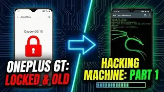 Build a Kali NetHunter Phone: OnePlus 6T Part 1 (Unlock & Prep) 🕵️&zwj;♂️💻