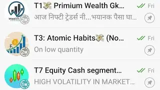 Wealth Gk Family Trading Channels 💯 Marathi Share Market 💸 Stock Options 📈#stockmarket #trading