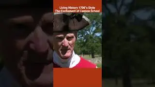 Живая история в стиле 1700-х годов | Захватывающая школа Кэннон #живаяистория #сохраняяисторию