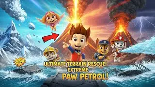 Paw Petrol Ultimate Terrain Rescue! 🏔️🌋🚤 Epic 3D Cartoon Adventure