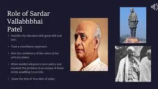 History Standard 12 - Chapter 7 - Decolonization to Political Integration of India