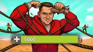 5000 ХП vs 40 ИГРОКОВ - Остаться в живых в rust / раст | КТО ЗАБЕРЕТ ВСЕ?