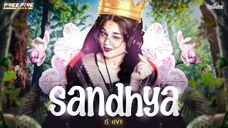 😈 Free Fire Girl Gamer Live 😎 | Sandhya is Live🤞 #rggamerlive #classyff #nonstopgaming #raistar