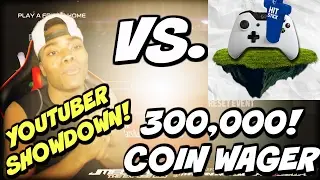 300k WAGER MATCH Jmellflo Vs  HitstickGaming! Youtuber Showdown! | Madden 17 Ultimate Team Gameplay