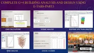 Complete Building Analysis & Design in ETABS | Part 3 (Seismic & Wind Analysis)