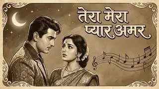 तेरा मेरा प्यार अमर 💖 | Tera Mera Pyar Amar | असली नकली 1962 | Evergreen Romantic Cover Song 
