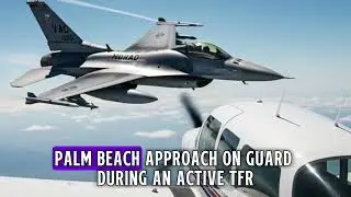 🚨 F-16 Headbutt! Fighter Jet Forces Civilian Plane Out of Restricted Airspace Near TRUMP Resort