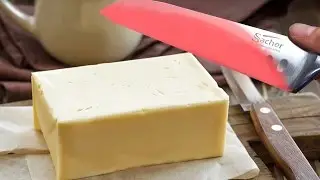 EXPERIMENT Glowing 1000 degree KNIFE VS BUTTER