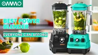 Ommo Blender 1800W | Professional High Speed Countertop Blender | Blender for Shakes and Smoothies