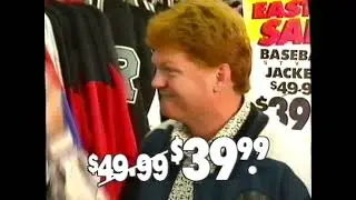Australian Lowes Clothing TV commercial ad 1990 feat Ray Hadley Paul Vautin