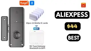 Best Smart Invisible Lock 2025  | Tuya App Bluetooth Door Lock for Wooden Doors
