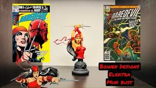 Bowen Designs Elektra Mini Bust - The Woman Without Fear 🗡️