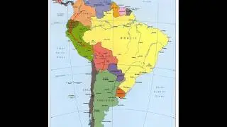 Mapa Sudamerica