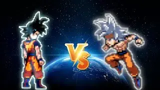 Goku DBS V3 OP(New) VS Goku MUI in Jump Force Mugen