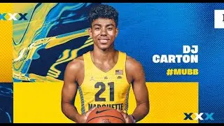 DJ Carton 2019-20 Full SZN Highlights I MARQUETTE TRANSFER I FUTURE NBA GUARD