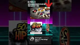 Dj Feel X - 50th Anniversary of Hip Hop - The Class of 1982 #80sculture #hiphop #funkysoul