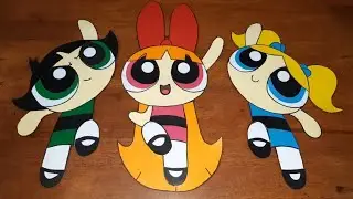 powerpuff girls how to draw DIY room decoration / wall decoration