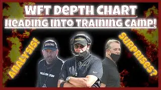 🧠WFT Current DEPTH CHART Heading Into Training Camp - ANALYSIS! Do I Agree or Disagree?! Surprises?🧠