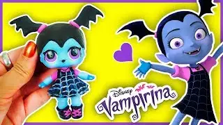 VAMPIRINA DISNEY LOL Surprise CUSTOM Doll DIY 💕 LOL Dolls Videos UNBOXING
