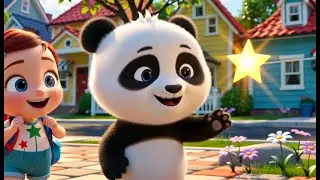 Where Did Baby Panda Find the Shiny Star | Can&ccedil;&atilde;o Infantil Divertida | Rimas para Crian&ccedil;as