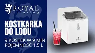 Kostkarka do lodu Royal Catering RC-ICM265 | Prezentacja produktu