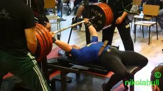 Rostislav Petkov 260kg Benchpress