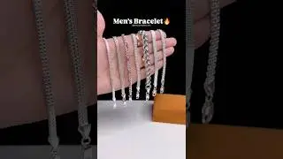 Men&rsquo;s Bracelets🔥Pure 925 Silver Bracelet #925silver #mensfashion #trending #bracelet #silver