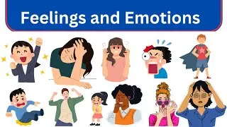 Feelings and Emotions Vocabulary for Kids | English Vocabulary for Kids
