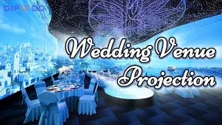 Wedding Banquet Hall Projection System, Turn Your Venue into a Fairytale Dream!