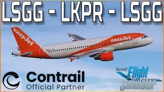 🔴LIVE MSFS: (Real Ops) Geneva ⇄ Barcelona | *NEW* Jetstream Designs Geneva (LSGG) | Fenix A320 ✈️