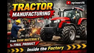 How Tractors Are Made &ndash; Complete Tractor Manufacturing Process | Agrineers
