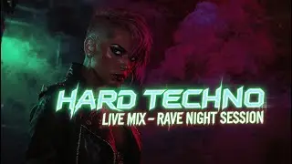 🔥 Hard Techno Live Mix – Rave Night Session