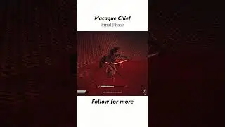 Final Phase - Macaque Chief vs Wukong   #shorts