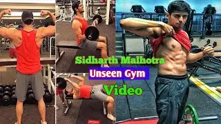 Sidharth malhotra Gym | Sidharth Malhotra Gym Workout Video