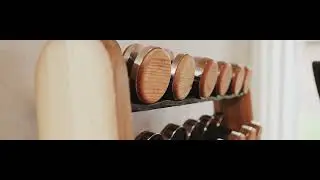 NOHRD WeightBench et DumbBells par WATERROWER | NOHRD - Banc de musculation et set d'halt&egrave;res