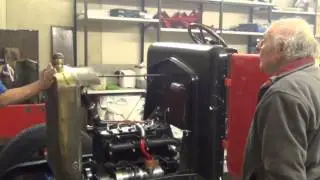 Erster Start des Motors Austro Fiat 60.427 der Feuerwehr Lustenau (Video 4)