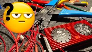 How to crimp ring terminals on DALY BMS