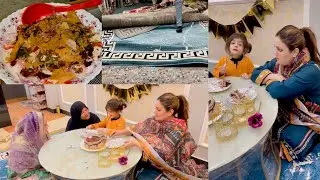 Ramadan ki new setting || 500k ka cake cut kia || Ramadan ka chand 🌙