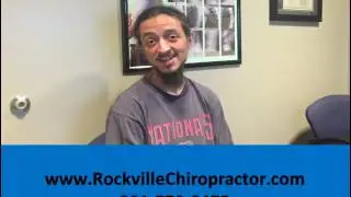 BARTENDER / UBER DRIVER - Back Pain Treatment - Rockville Chiropractors