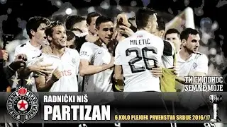 RADNIČKI NIŠ - PARTIZAN 1-3 | NA KORAK DO TITULE |