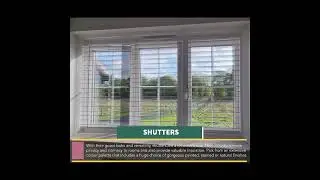 Custom plantation shutters and solid shutters