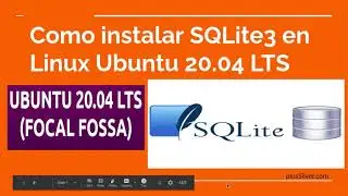 Como instalar el motor de base de datos SQLite3 en Linux Ubuntu 20.04 LTS,