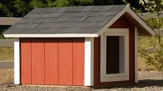 Building a Dog House Start to Finish Time-lapse