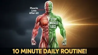 Do This 10-Minute Daily Routine to STOP Muscle Loss After 60 | Prevent Sarcopenia & Stay Strong