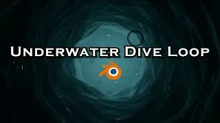Abstract Underwater Dive Loop - Blender Tutorial