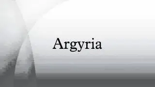 Argyria