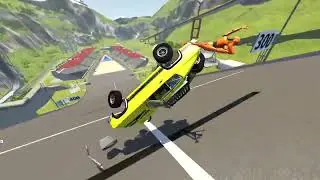 BeamNG.drive Epic High Speed Jumps & Crashes | Прыжки на высокой скорости. аварии