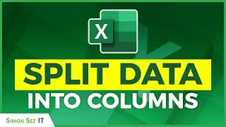 How to Split Data into Columns in Excel